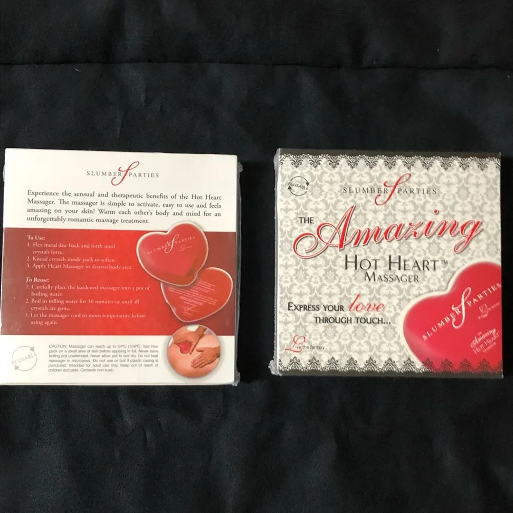 Body Massager - Hot Heart - Reusable - Picture 2 of 8